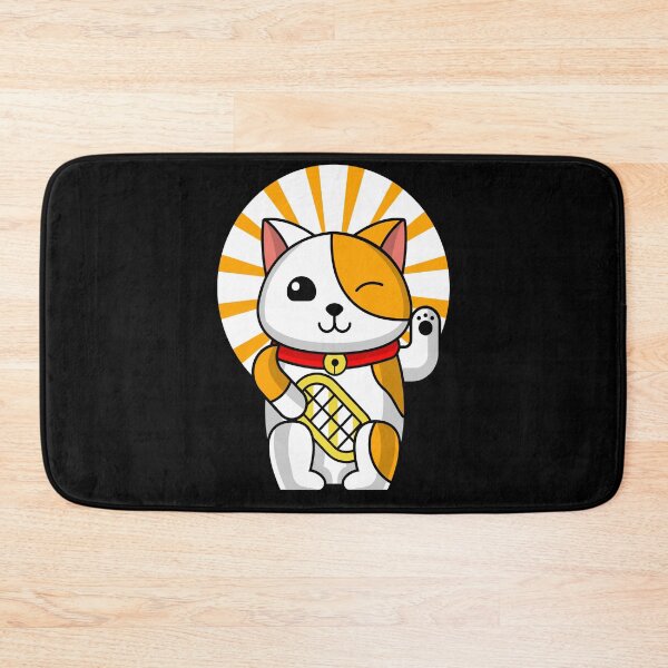 Item preview, Kawaii Maneki Neko designed and sold by YueHeng Creates ⭐⭐⭐⭐⭐.