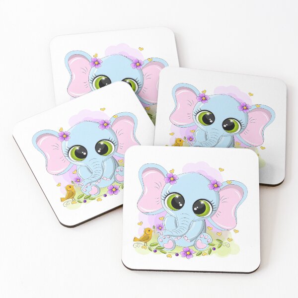 Item preview, Baby Elephant Watercolor, Cute Baby Elephant Watercolor, Watercolor designed and sold by graphic-genie.