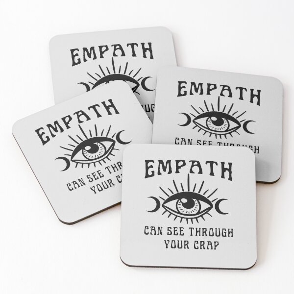 Item preview, Empath Spiritual Saying  Eye I See Through Your Crap designed and sold by funnytshirtemp.
