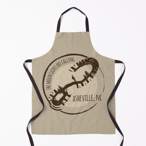 Item preview, The Mountains Are Calling - Asheville, NC - Brown #27 designed and sold by Serena's Asheville Merch.