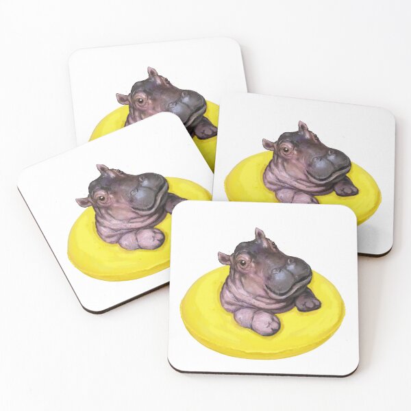 Item preview, Happy Hippo designed and sold by lauragraves.