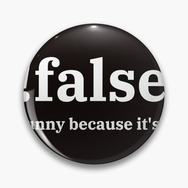 Item preview, False Pun - Funny Computer Science Programmer & Coding designed and sold by SherryMcbride.