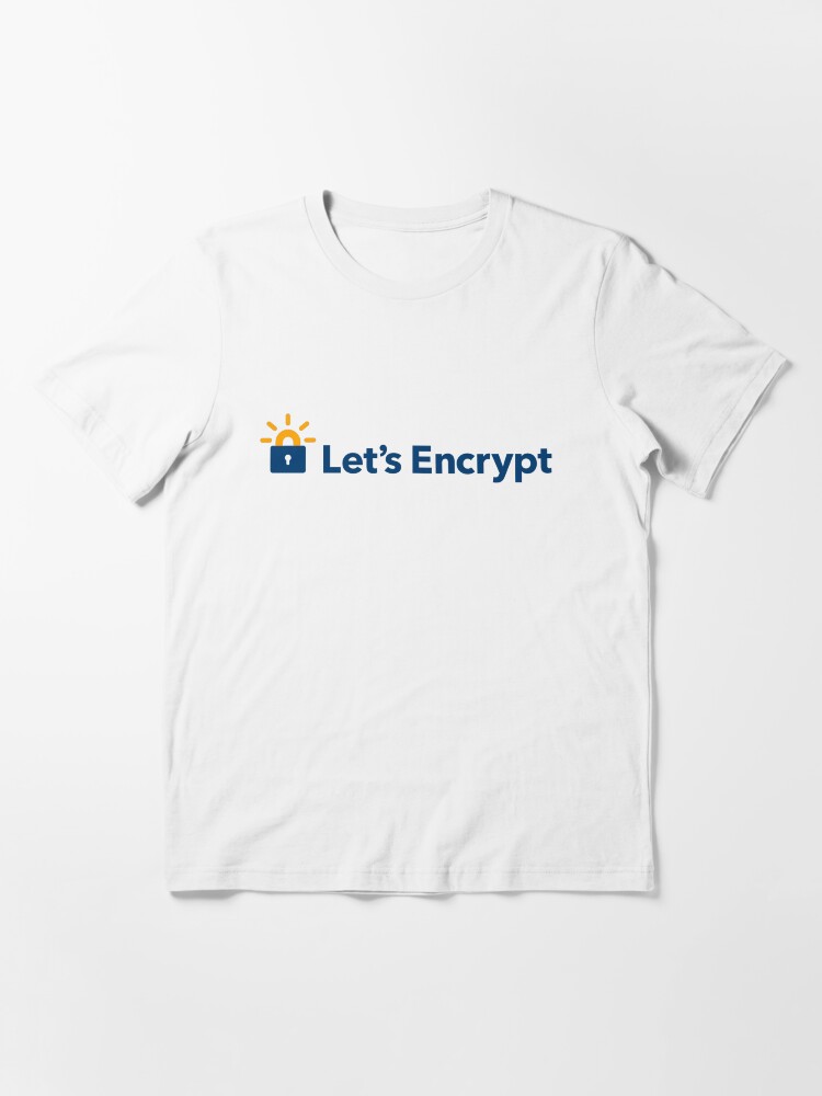 Alternate view of Let's Encrypt Essential T-Shirt