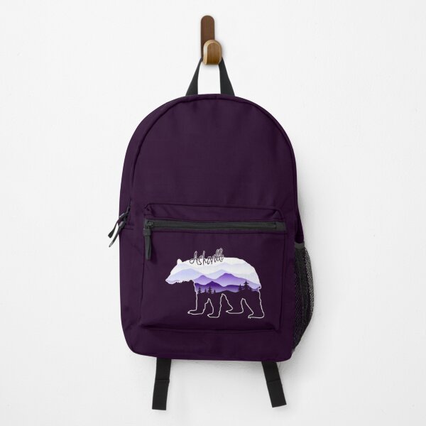 Item preview, Asheville Blue Ridge Mountains - Black Bear - BlueBG 26 designed and sold by Serena's Asheville Merch.