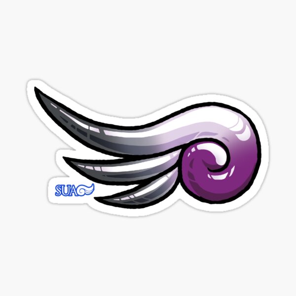Cardinal: Asexual Wing Sticker