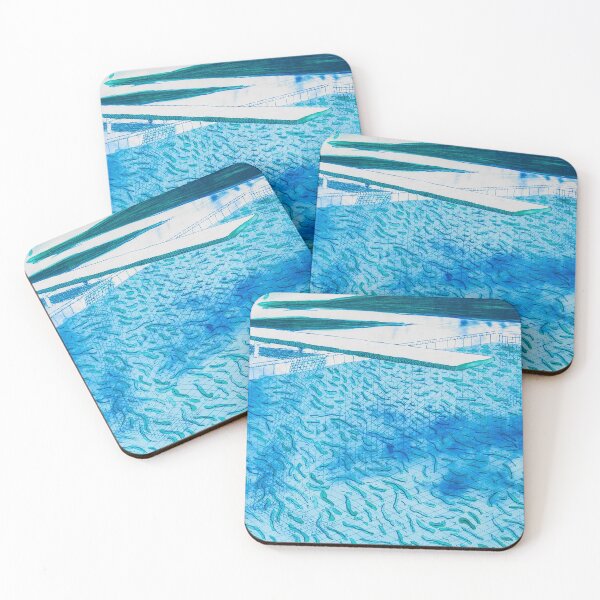 Item preview, swimming pool painting designed and sold by queengutkowski.