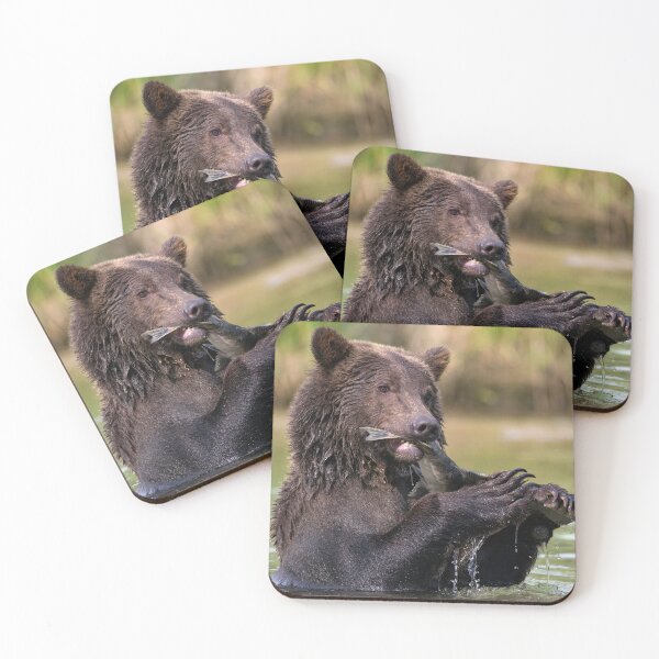 Item preview,  Grizzly Bear canvas,Grizzly Bear,animal, animals,Grizzly Bear wall art,Grizzly Bear artwork,Grizzly Bears,wild,Grizzly Bear art,Grizzly Bear painting designed and sold by eyesight4vision.