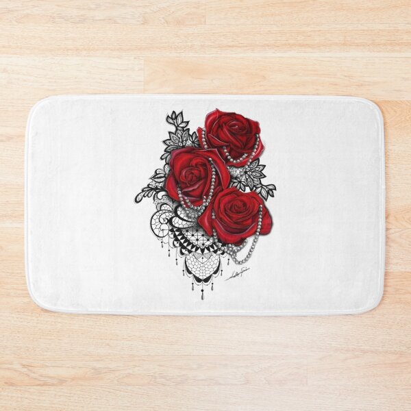 Item preview, Red Roses Tattoo designed and sold by kamikrison.