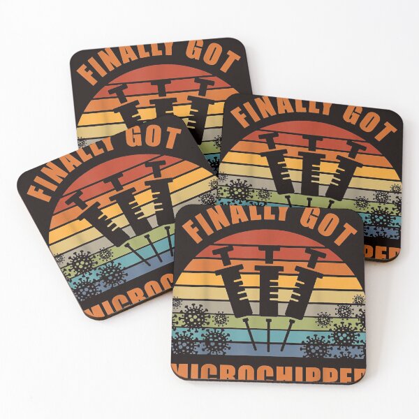 Item preview, Finally Got Microchipped Vaccinated Thanks Science designed and sold by SherryMcbride.