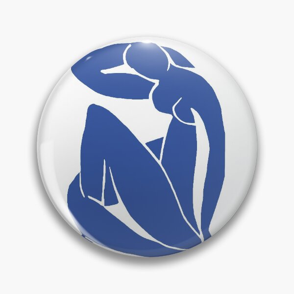 Item preview, Henri Matisse Blue Nude II 1952 (Nu Bleu) Digital Art Print designed and sold by funky-stuff.