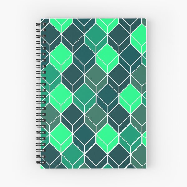 Item preview, Green Cuboidal Material Design Work designed and sold by Carbonbubble.