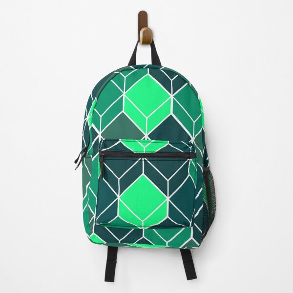 Item preview, Green Cuboidal Material Design Work designed and sold by Carbonbubble.