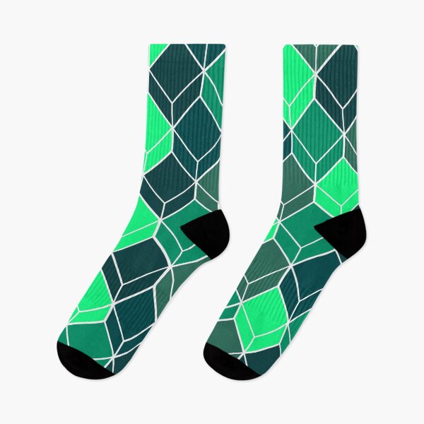 Item preview, Green Cuboidal Material Design Work designed and sold by Carbonbubble.