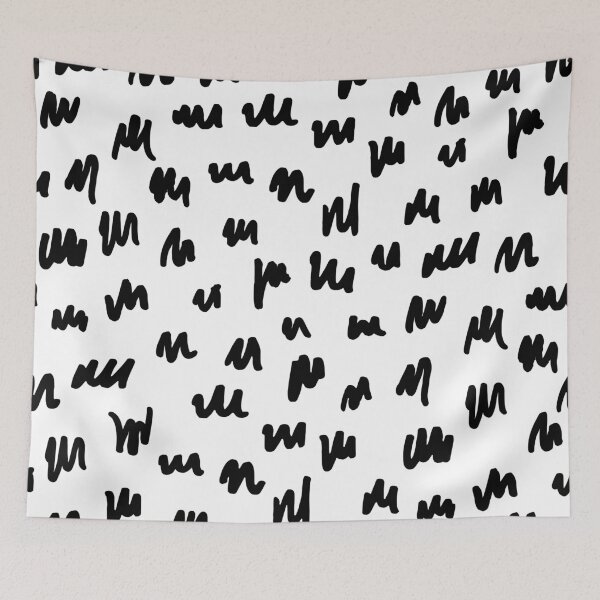 Item preview, Monochrome Line Doodles designed and sold by pixelgarden.