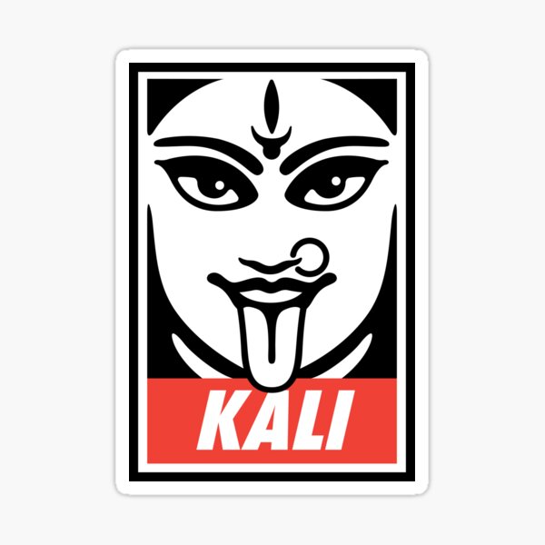 Maa Kali Sticker Photo