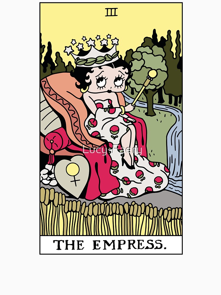 Betty Boop Tarots: The Empress by Lucy-Faery