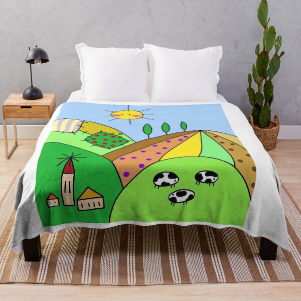 Item preview, Mountain landscape in the sun designed and sold by VanDesBois.