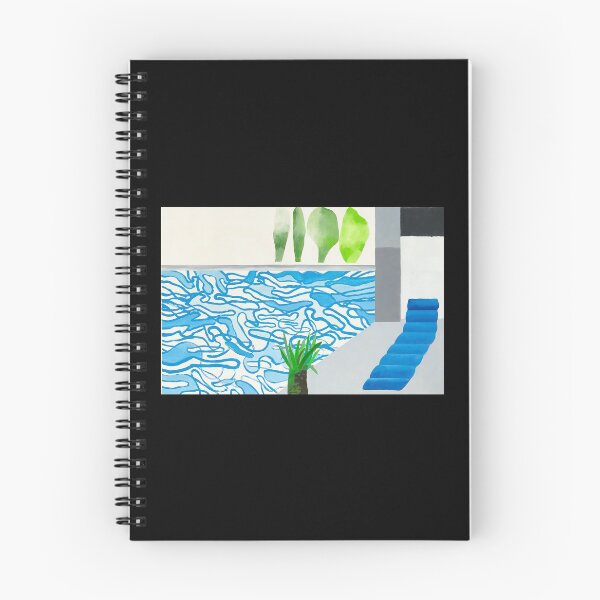 Item preview, the painting david swimming poll designed and sold by queengutkowski.