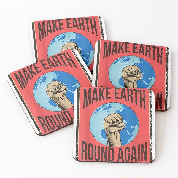 Item preview, Flat Earth Funny Conspiracy Theory Round Earth designed and sold by SherryMcbride.
