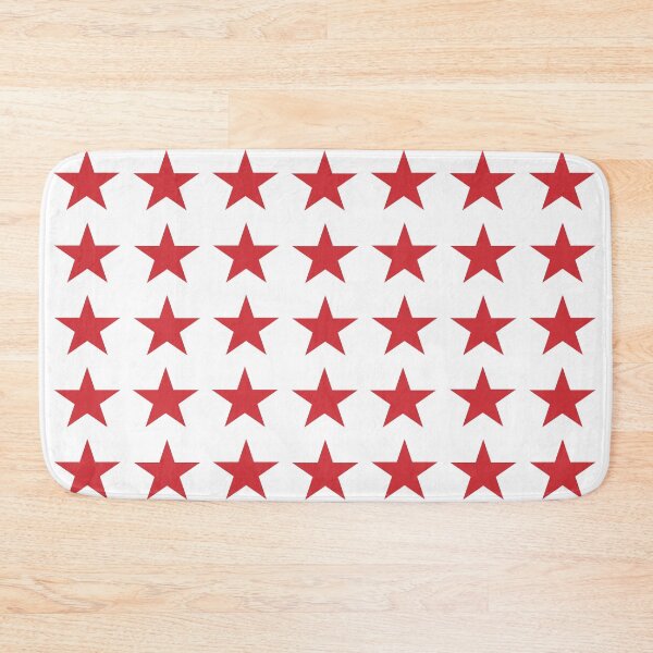 Item preview, Medium RED and WHITE STARS  designed and sold by RachelMacht.