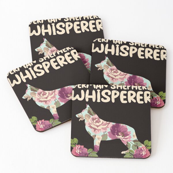 Item preview, Floral German Shepherd Whisperer Cute Dog Lover Owner Gift designed and sold by SherryMcbride.