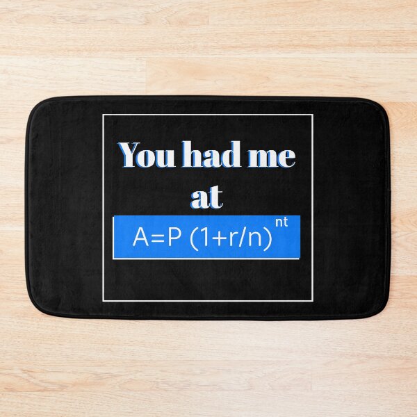 Item preview, You had me at investment compound interest formula fun financial investor design designed and sold by CreatedbyJR.