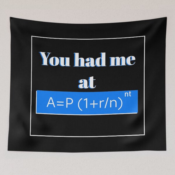 Item preview, You had me at investment compound interest formula fun financial investor design designed and sold by CreatedbyJR.