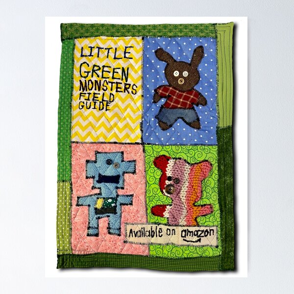 Item preview, Little Green Monsters: Field Guide designed and sold by SAMGordonART.