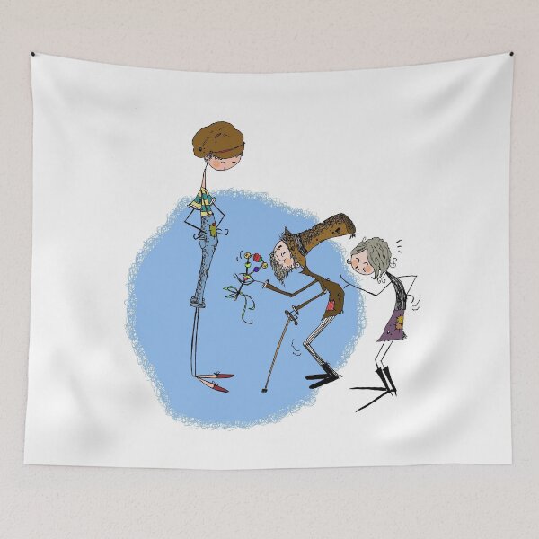 Item preview, The older child reunites with his grandparents designed and sold by VanDesBois.