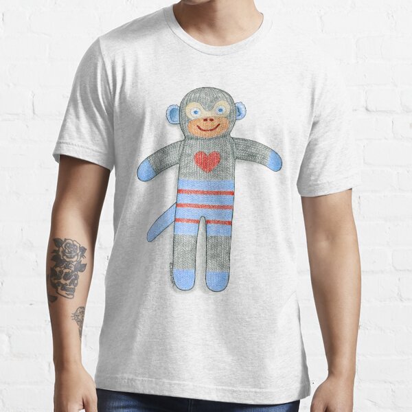Sock Monkey Essential T-Shirt