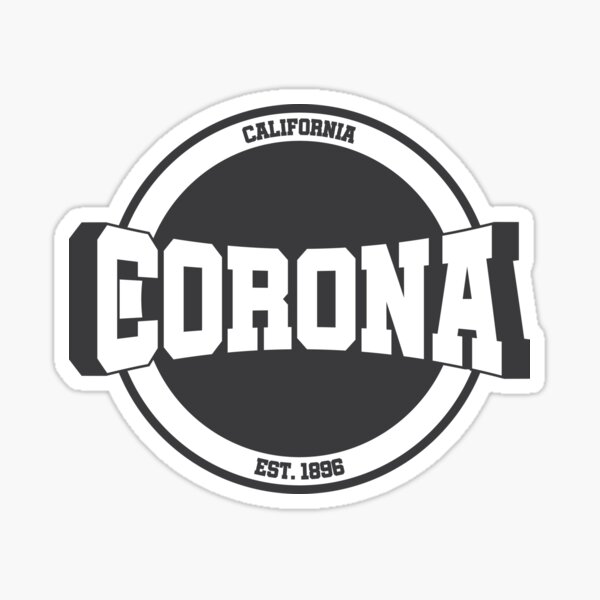 Artikel-Vorschau von Corona California, Retro 90's College Style | Gift for Corona Residents | Corona Hometown Gift, designt und verkauft von TheJordZone.