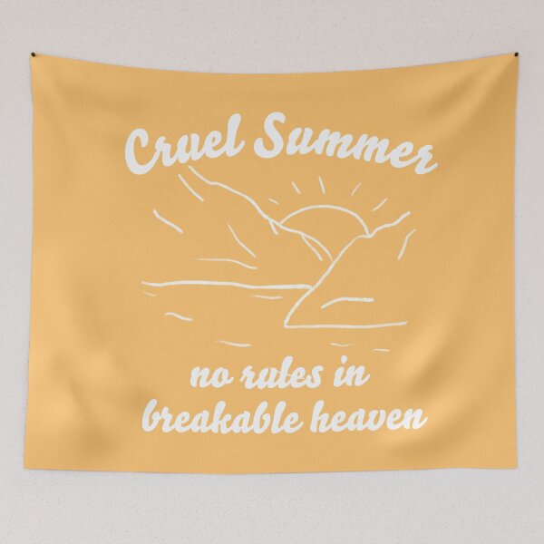 Item preview, Cruel Summer - Taylor Swift  designed and sold by Abbie's Prints.