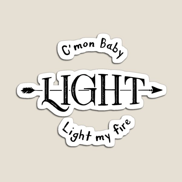 Come on Baby Light My Fire - Cute/Kawaii/Baby Pumpkin Jack-o-lantern - The  Doors Parody Sticker for Sale by Bess Goden