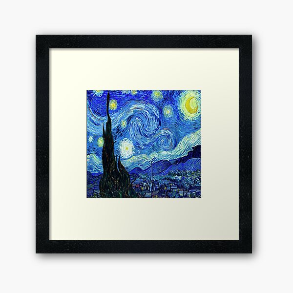 Aperçu de l'œuvre Vincent Van Gogh - Nuit étoilée créée et vendue par Vivanne-art.