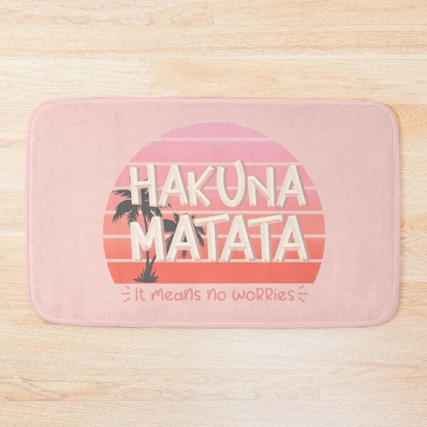 Item preview, Hakuna Matata - It Means No Worries - Lion King Quote  designed and sold by Trista Designs.