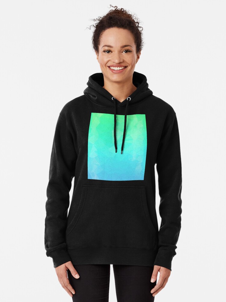 sea green hoodie