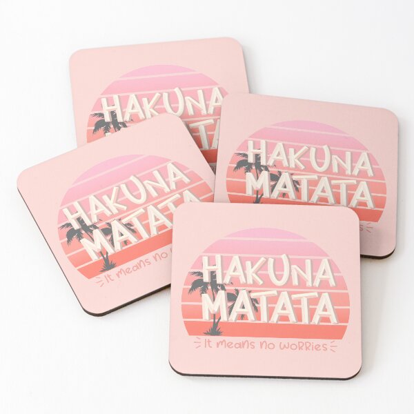 Item preview, Hakuna Matata - It Means No Worries - Lion King Quote  designed and sold by Trista Designs.