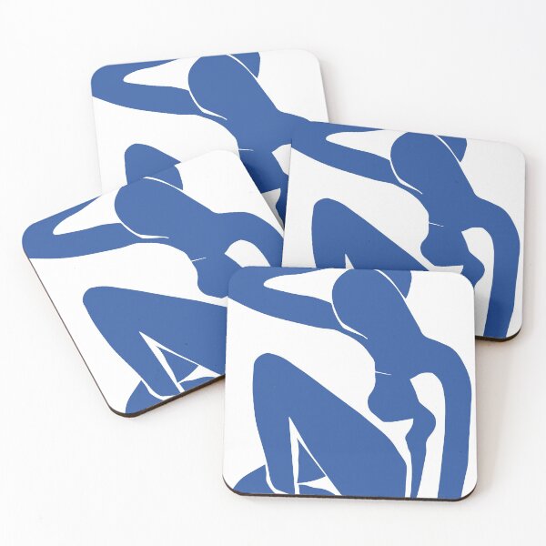 Item preview, Henri Matisse Blue Nude 1952 (Nu Bleu) Digital Art Print designed and sold by funky-stuff.