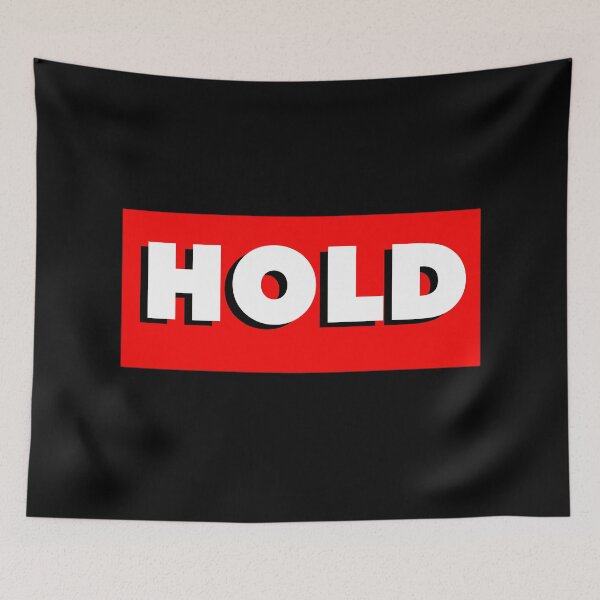 Item preview, Hold trading investment compound interest fun financial investor design designed and sold by CreatedbyJR.