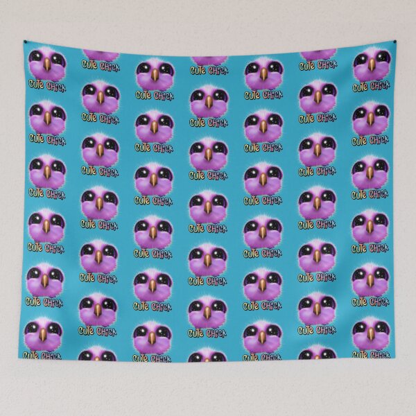 Item preview, A wide eyed, adorable, and colorful chick: cute chick designed and sold by iduzarts.