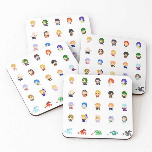 Item preview, 8-bit Pixel ドット絵 Tearring Saga Part 4 of 4 designed and sold by DyanaSM.