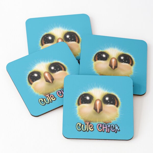 Item preview, A wide eyed, adorable, and colorful chick: cute chick designed and sold by iduzarts.