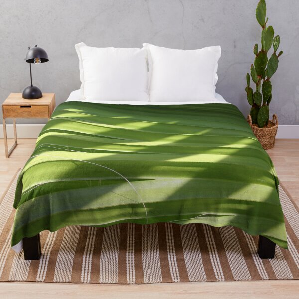 Item preview, Ruffled Fan Palm Pleated Fronds With Shadows Photograph designed and sold by taiche.