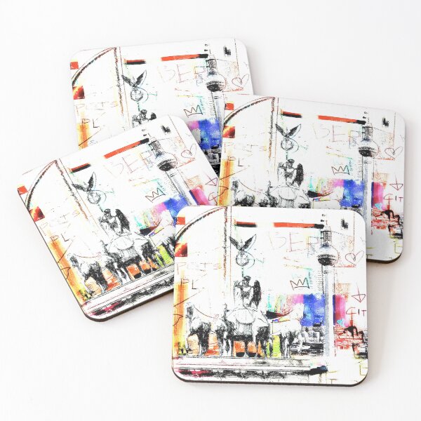 Item preview, Berlin, Urban Pop Art, Scribble, Germany, Downtown, Funky, Wanderlust, Modern Art, Shabby Design designed and sold by ExquisiteShots.