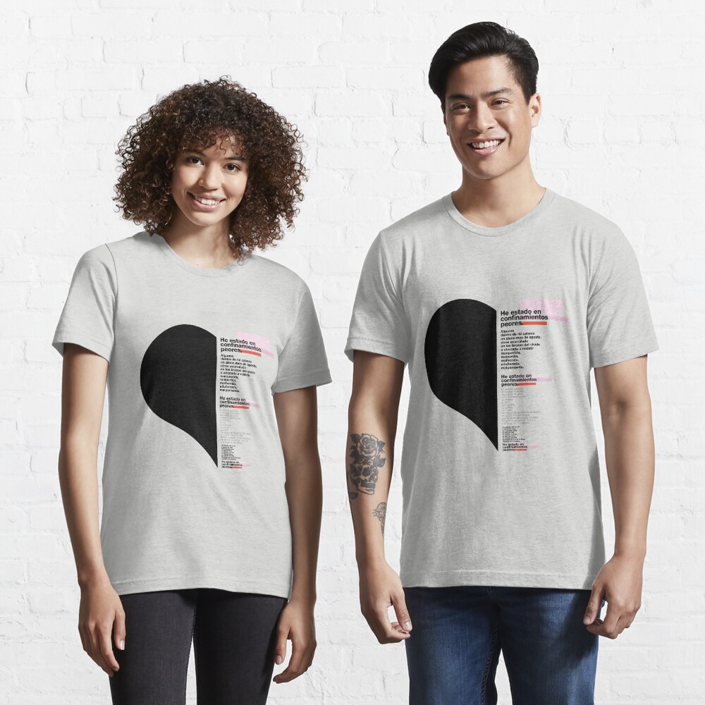 confinamientos Camiseta esencial