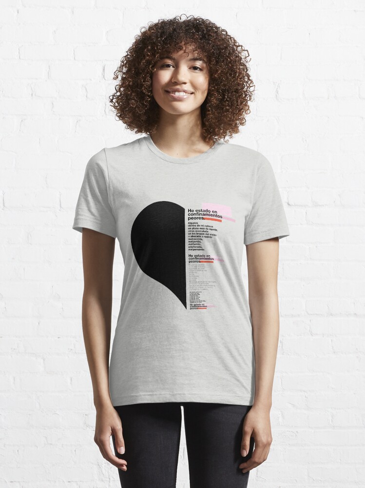 Vista alternativa de Camiseta esencial confinamientos