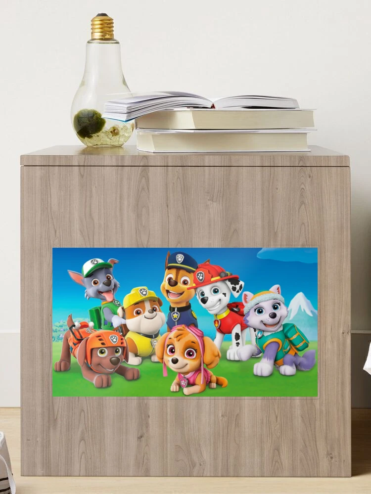 Paw Patrol: The Movie, 2021, cartoon, Ryder, Paw Patrol, Adventure Bay,  Marshall, Rubble, Chase, Rocky, Zuma, Skye, Everest, Tracker, Ella and  Tuck Sticker by ThePepper