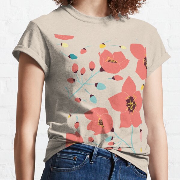 Spring Flowers pattern Classic T-Shirt