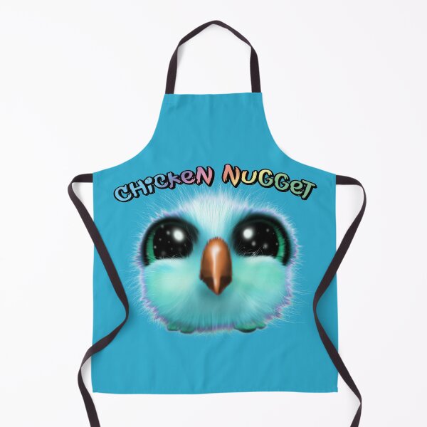 Item preview, A cyan blue, wide eyed, adorable, and colorful chicks designed and sold by iduzarts.