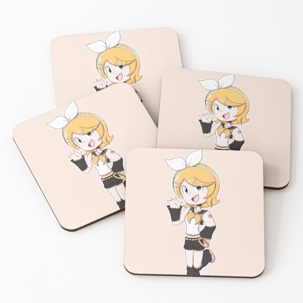 Aperçu de l'œuvre Kagamine Rin Volcaloïde Anime Mignon Simple créée et vendue par rainbogumisnake.
